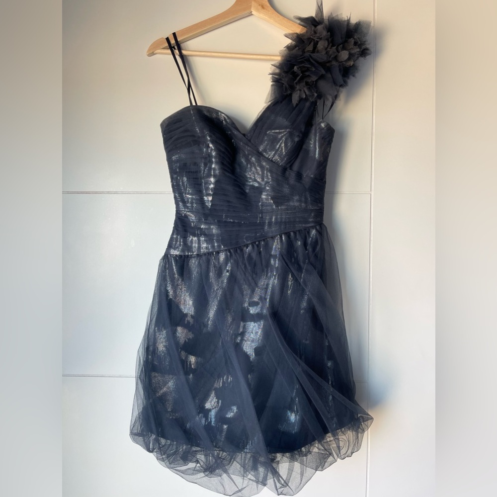 BCBG Maxazria One-shoulder Cocktail Dress
